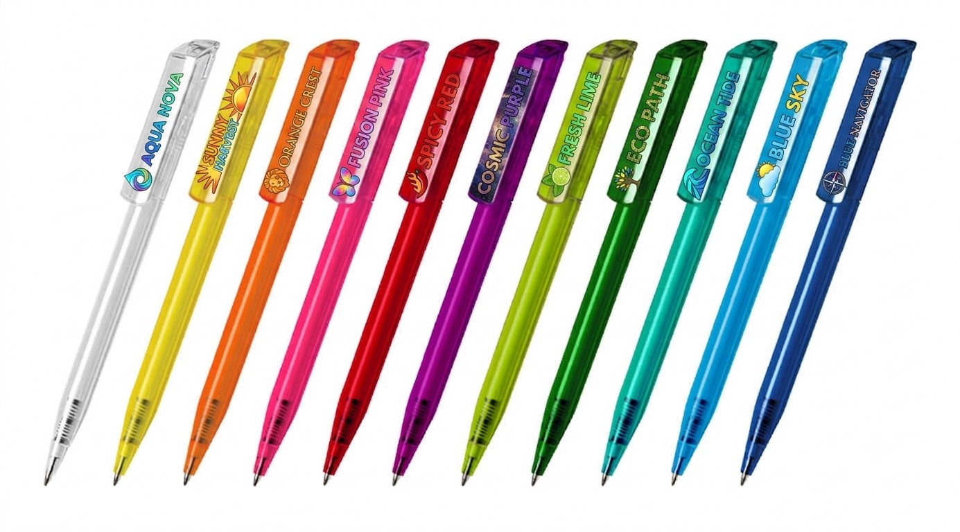Maxema Zink Pens With Transparent Body