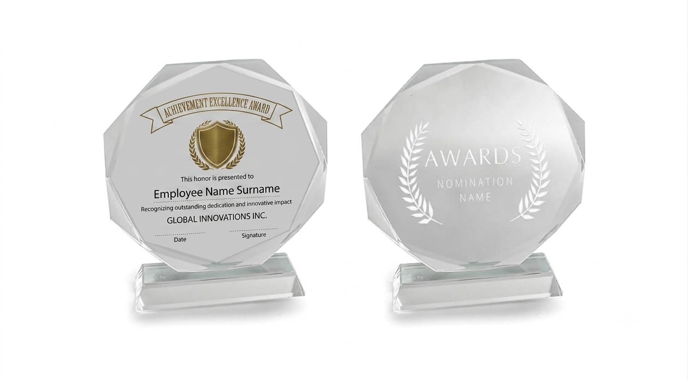 Octagon Crystal Awards
