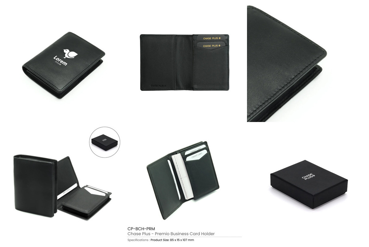 Business Card Holders with RFID Protection – PREMIO